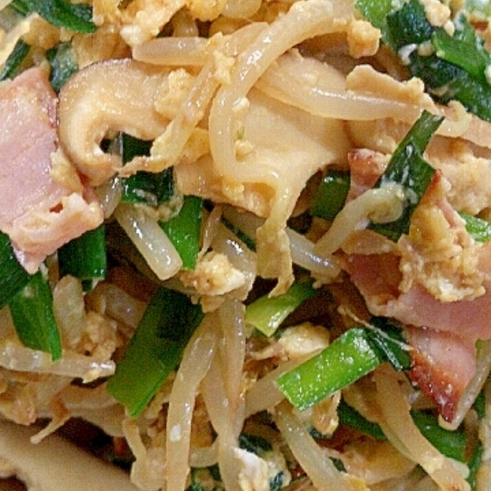 お財布にやさしい!もやしとニラの炒めのも